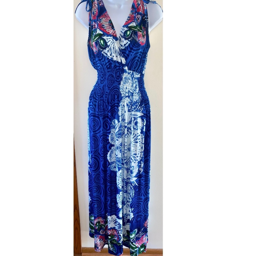 Full Length Floral Summer Dress